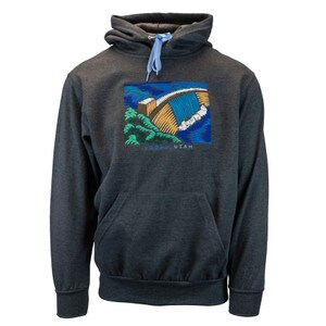 SWEATSHIRT HOODIE FIRST DAM UTAH